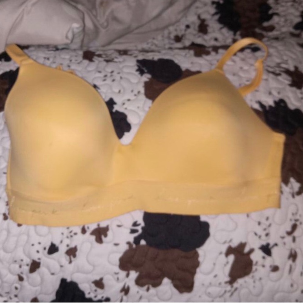 Pink Victoria secret wireless bra